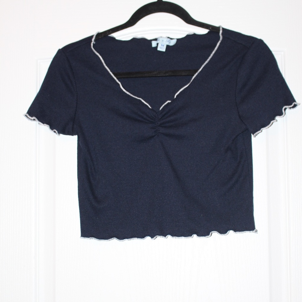 She and Sky Crop Top